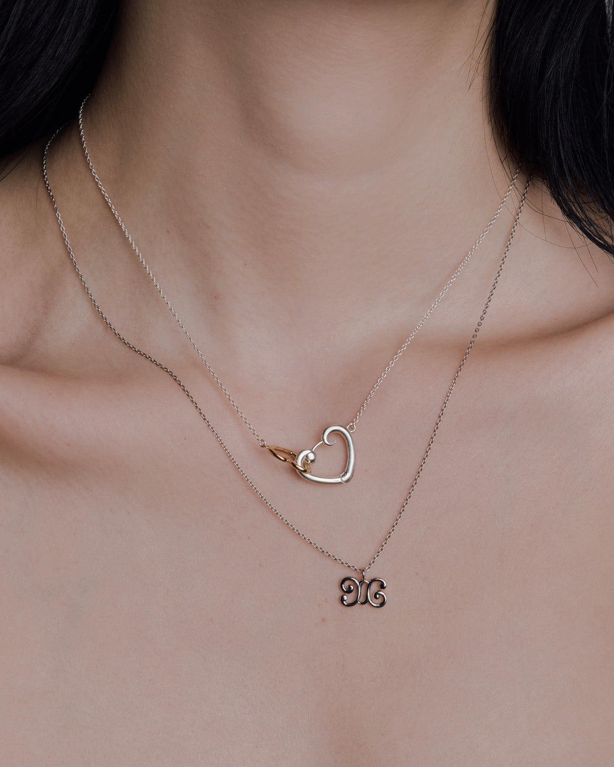 fer forgé collection / cœur passage necklace