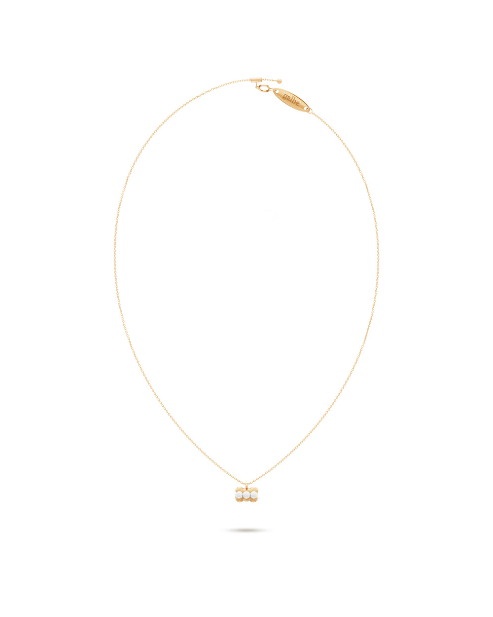 arrondi de fer forgé collection / enseigne necklace