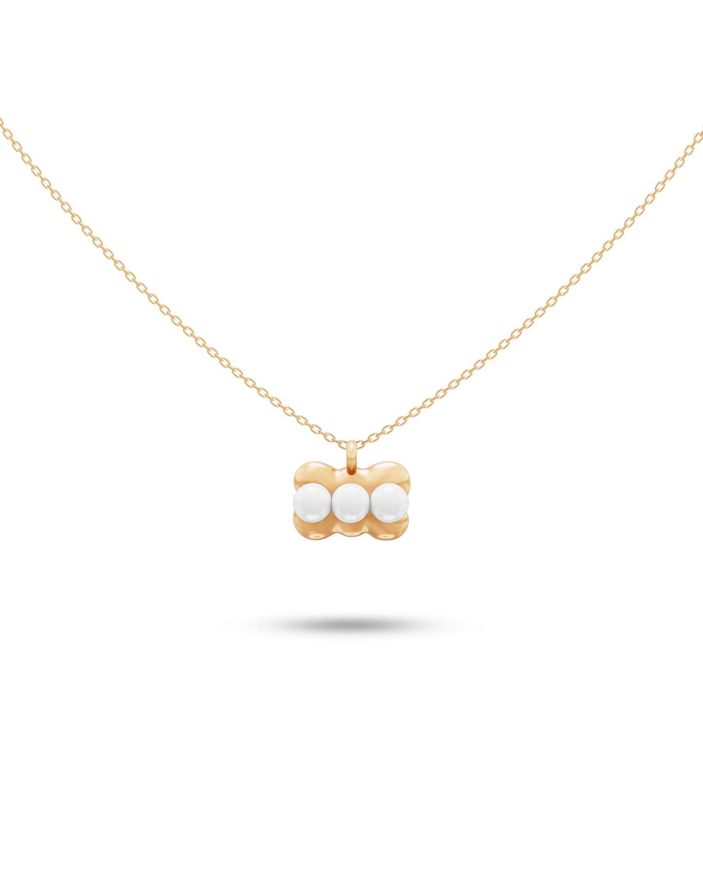 arrondi de fer forgé collection / enseigne necklace