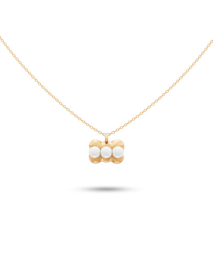 arrondi de fer forgé collection / enseigne necklace