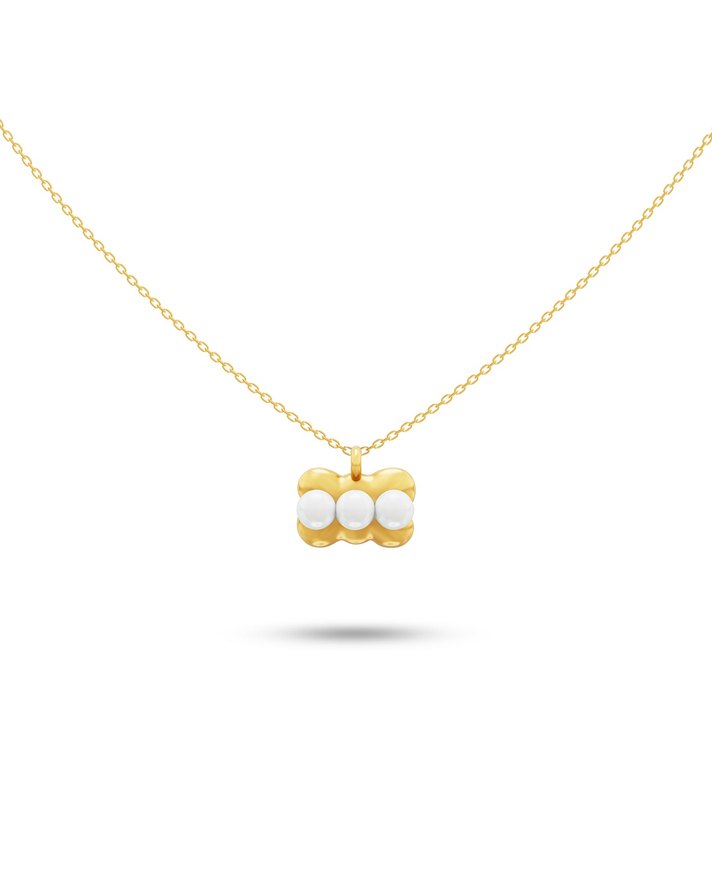 arrondi de fer forgé collection / enseigne necklace