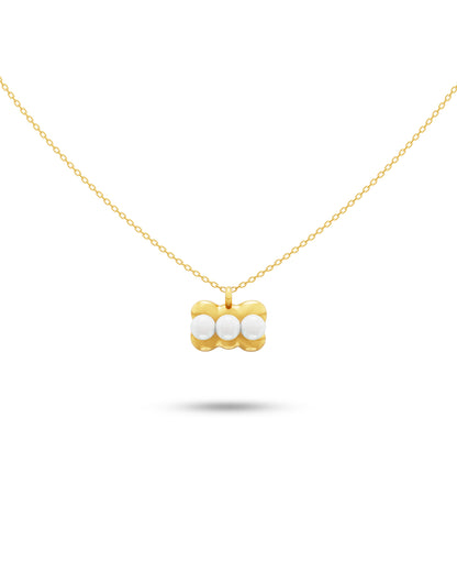 arrondi de fer forgé collection / enseigne necklace