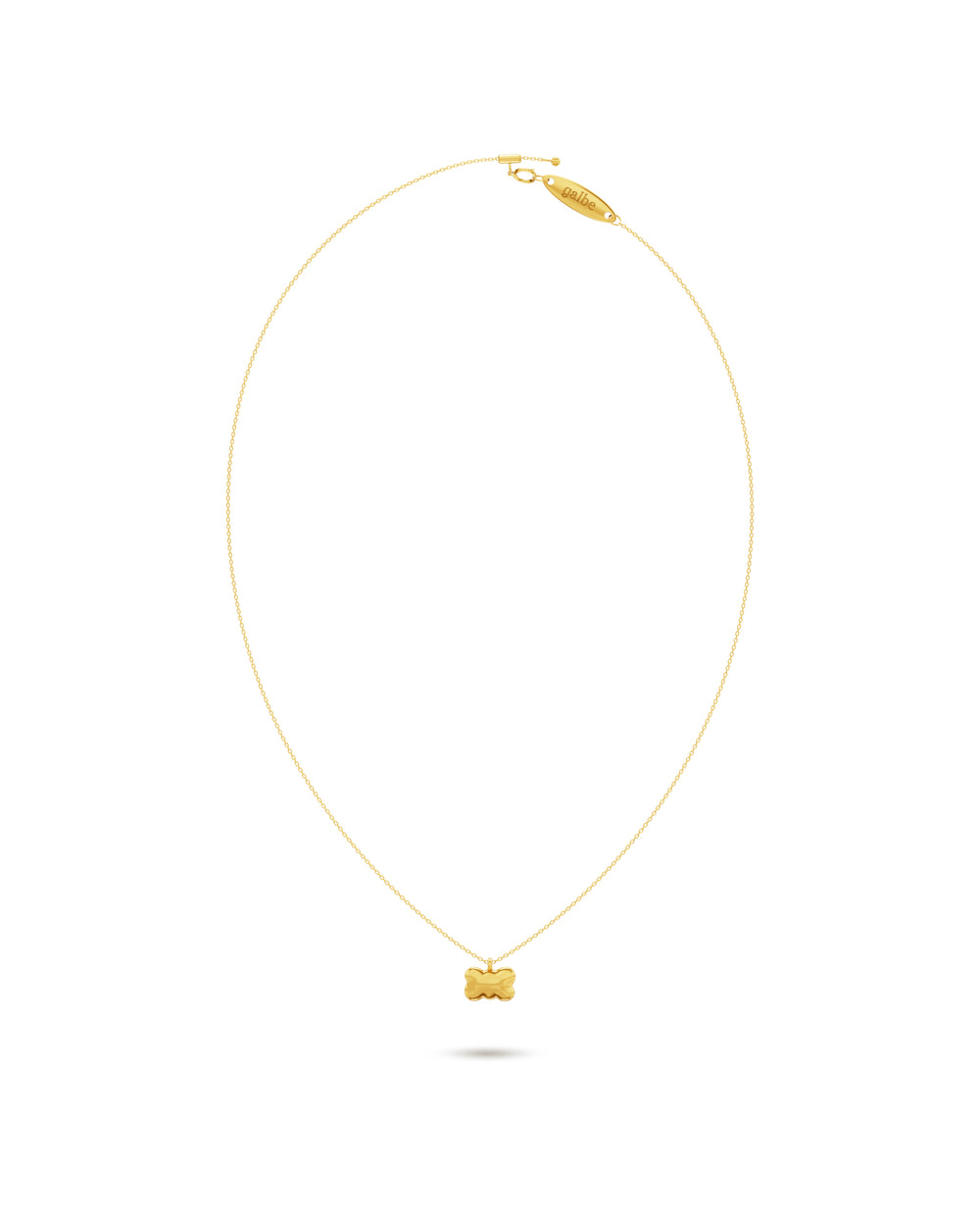 arrondi de fer forgé collection / enseigne necklace