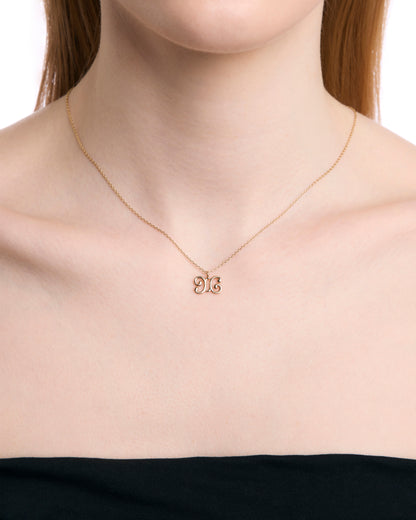 enseigne collection / enseigne necklace