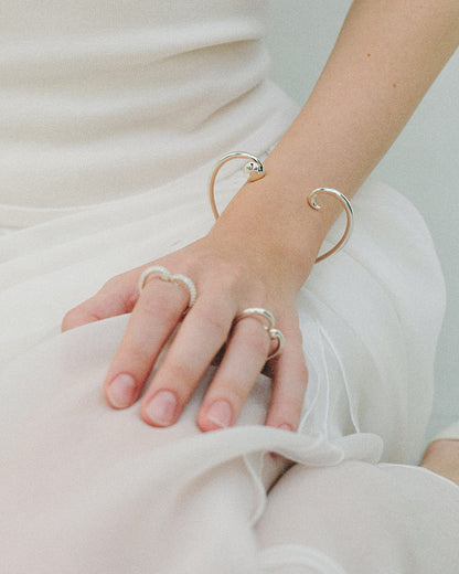 fer forgé collection / cœur cuff