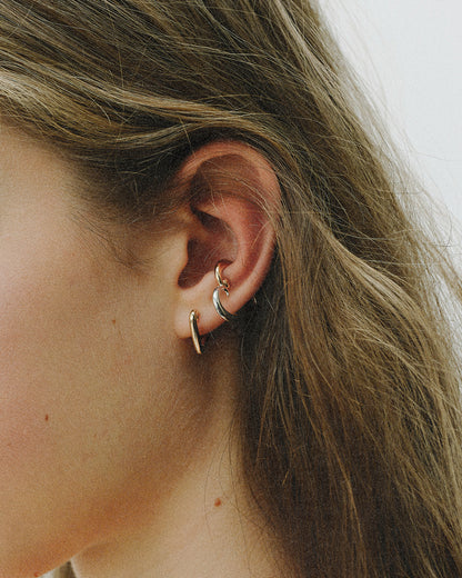 fer forgé collection / cœur ear cuff