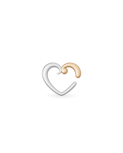 fer forgé collection / cœur ear cuff