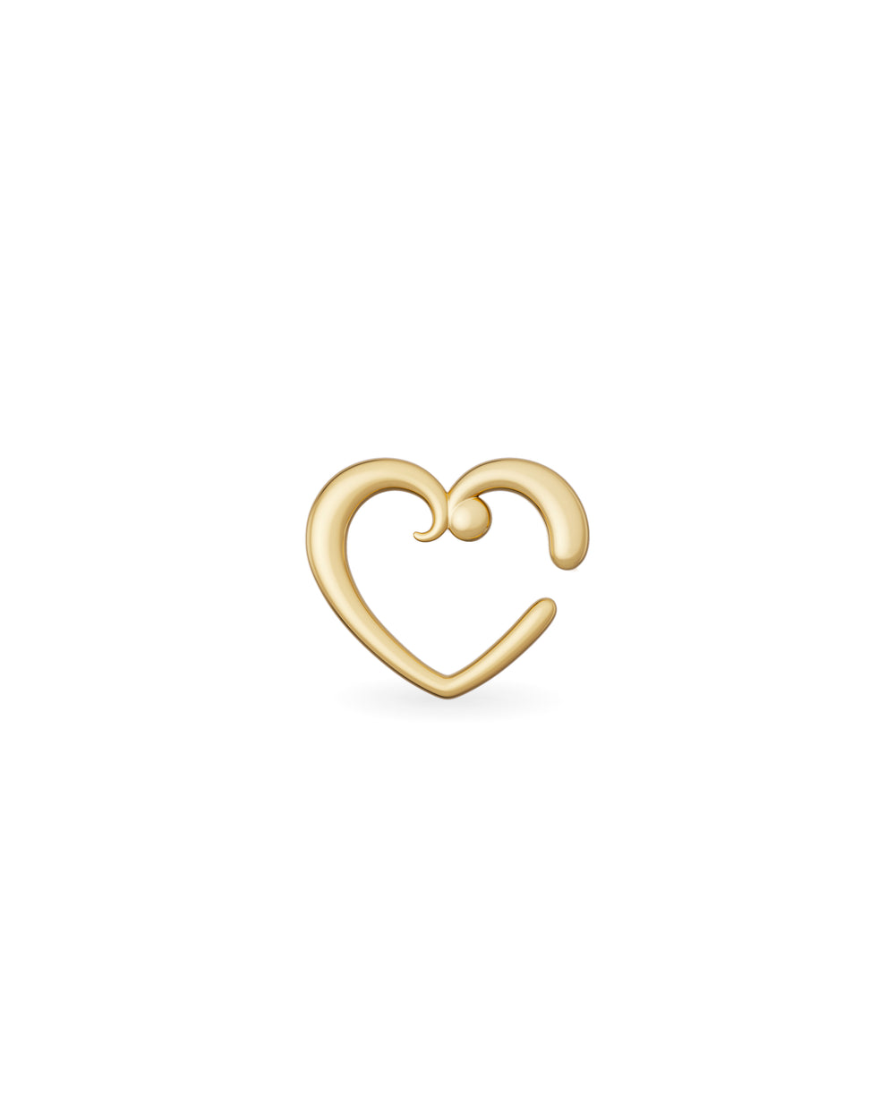 fer forgé collection / cœur ear cuff