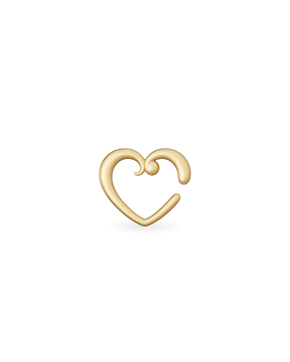 fer forgé collection / cœur ear cuff
