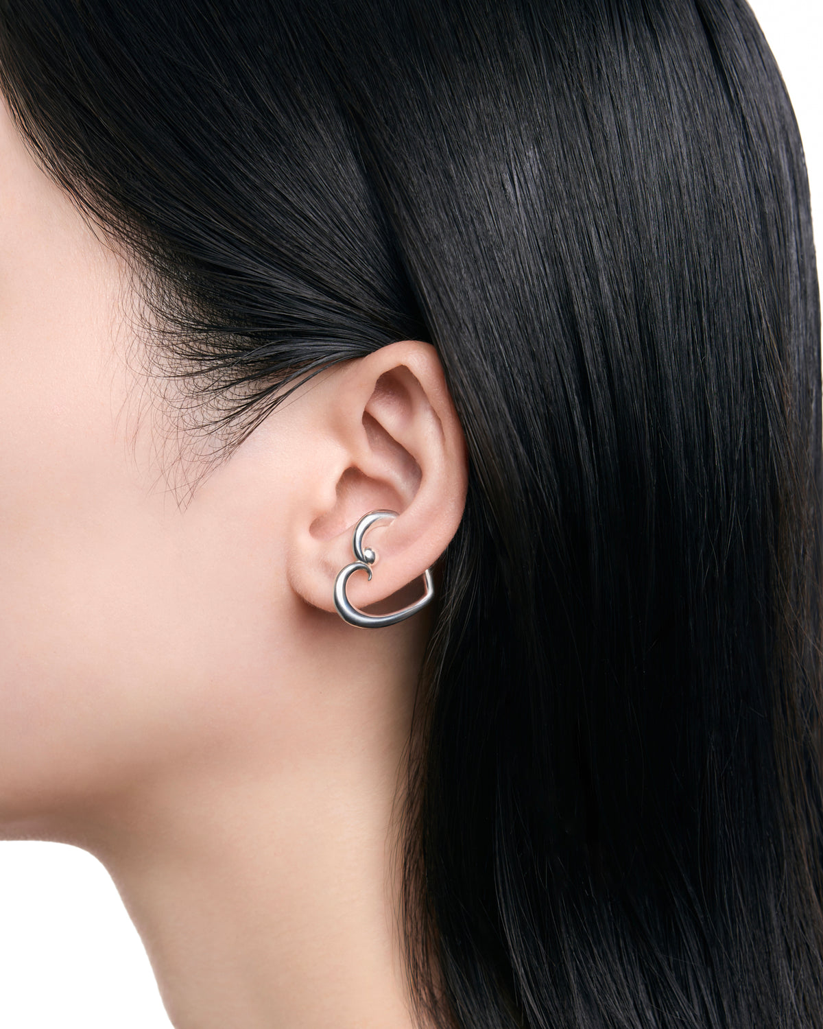 fer forgé collection / cœur ear cuff