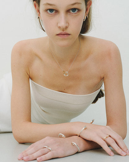 fer forgé collection / cœur passage necklace