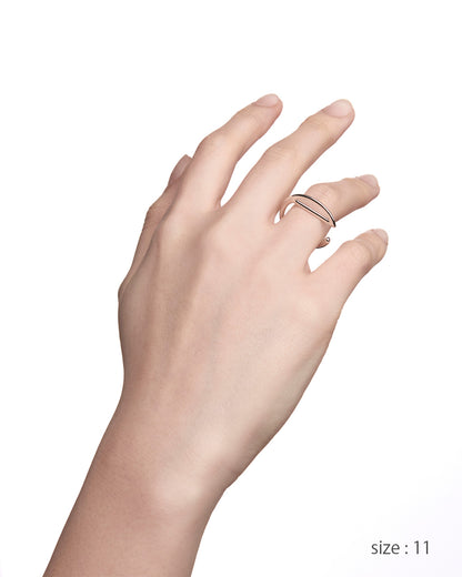 mignon alphabet collection / e ring