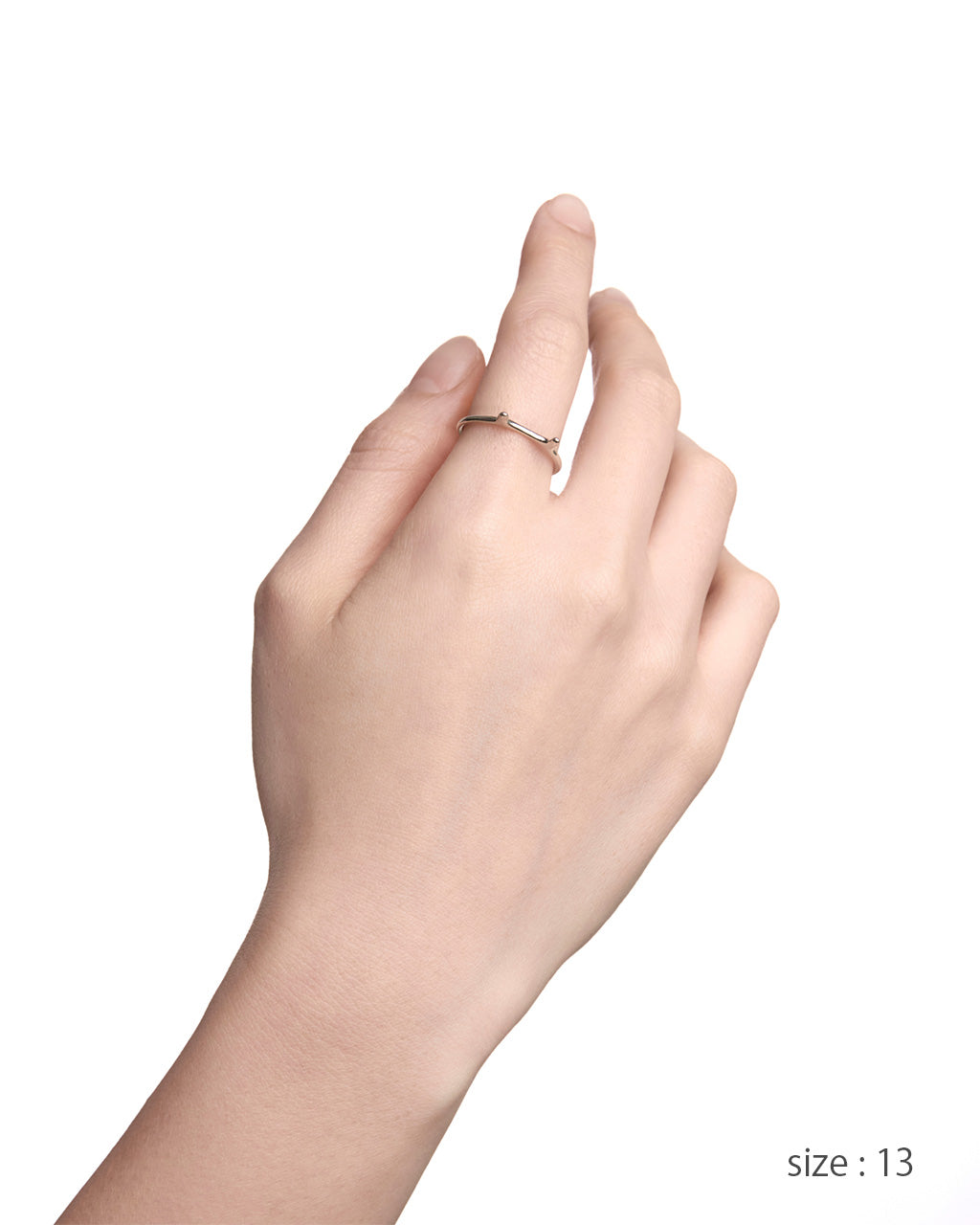 mignon alphabet collection / h ring