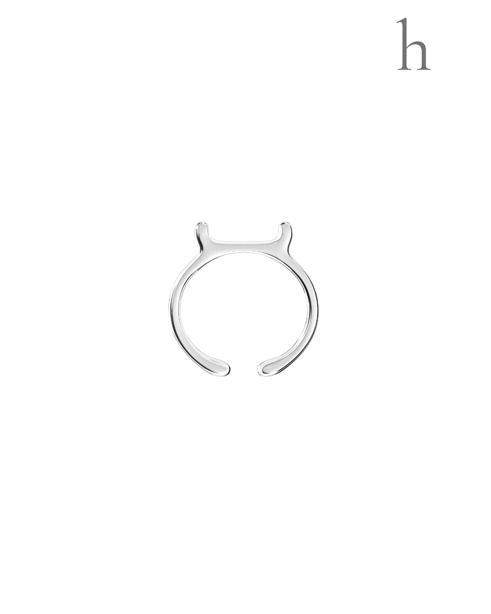 mignon alphabet collection / h ring
