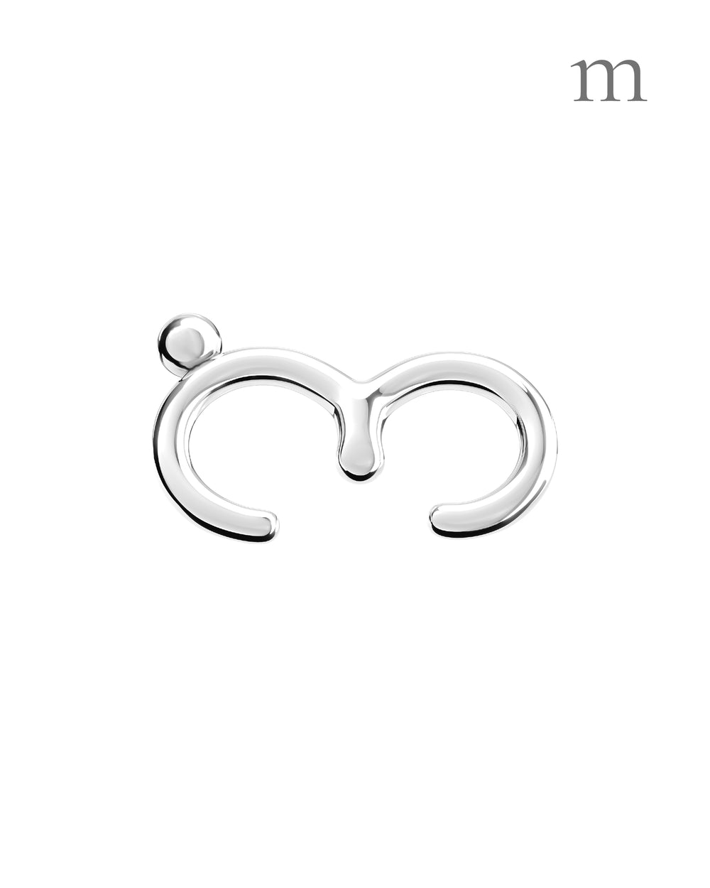 mignon alphabet collection / m ring