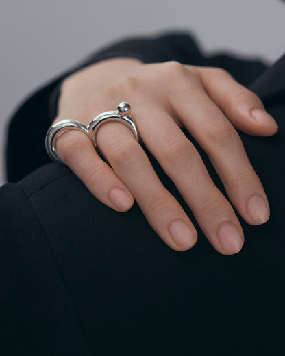 mignon alphabet collection / m ring
