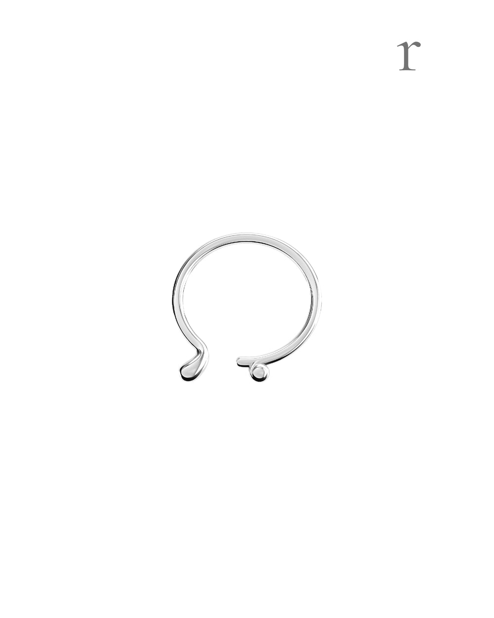 mignon alphabet collection / r ring