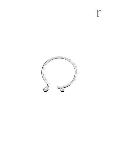 mignon alphabet collection / r ring