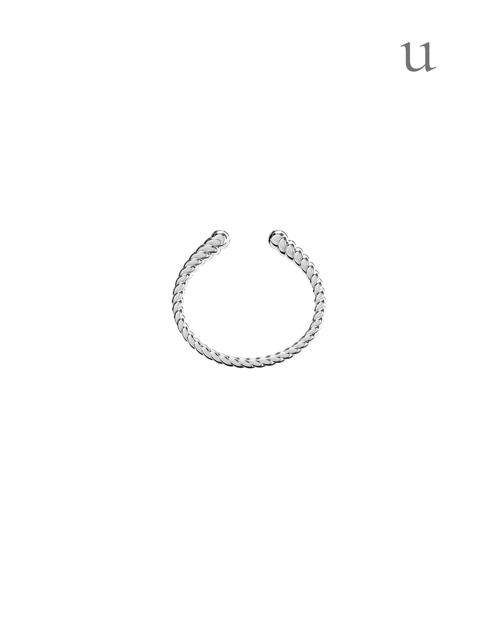 mignon alphabet collection / u ring