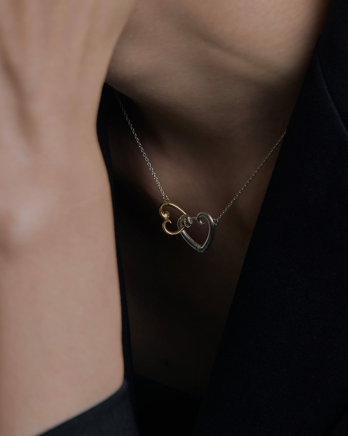 fer forgé collection / cœur passage necklace