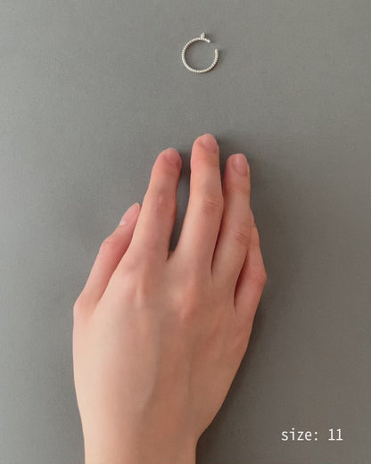 mignon alphabet collection / i ring