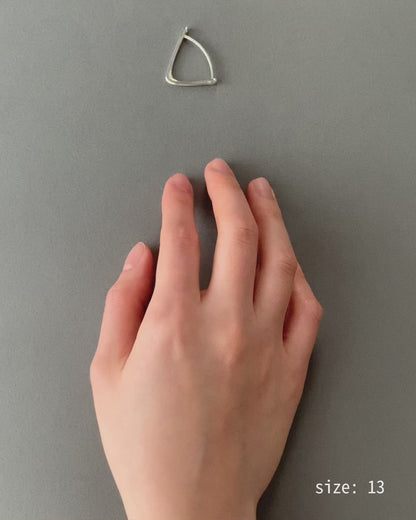 mignon alphabet collection / l ring