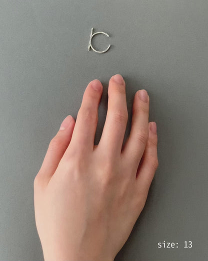 mignon alphabet collection / k ring