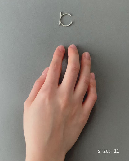 mignon alphabet collection / k ring